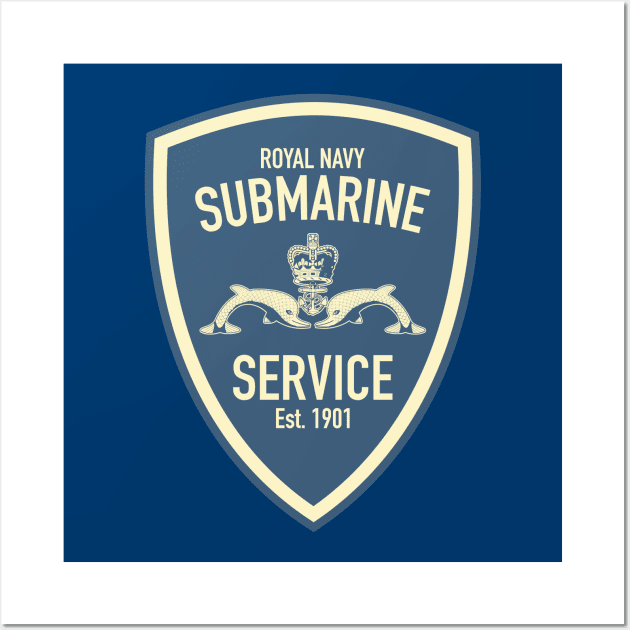 Royal Navy Submarine Service Wall Art by TCP